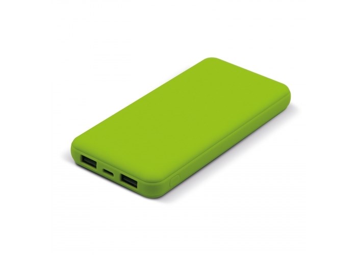 Rubberised powerbank -  8000 mAh