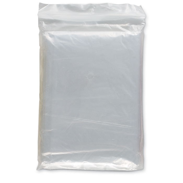 Opvouwbare poncho in polybag
