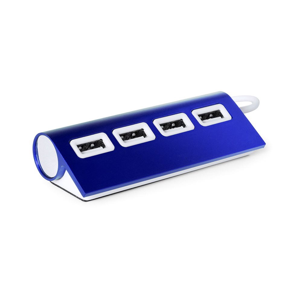 Tweekleurige USB-hub met 4 poorten Tweekleurige USB-hub met 4 poorten