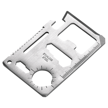 11-in-1 mulitool in etui van kunstleder