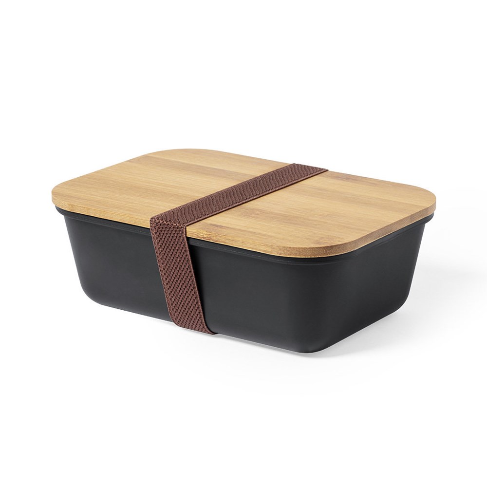 Lunchbox met bamboe deksel - 1L