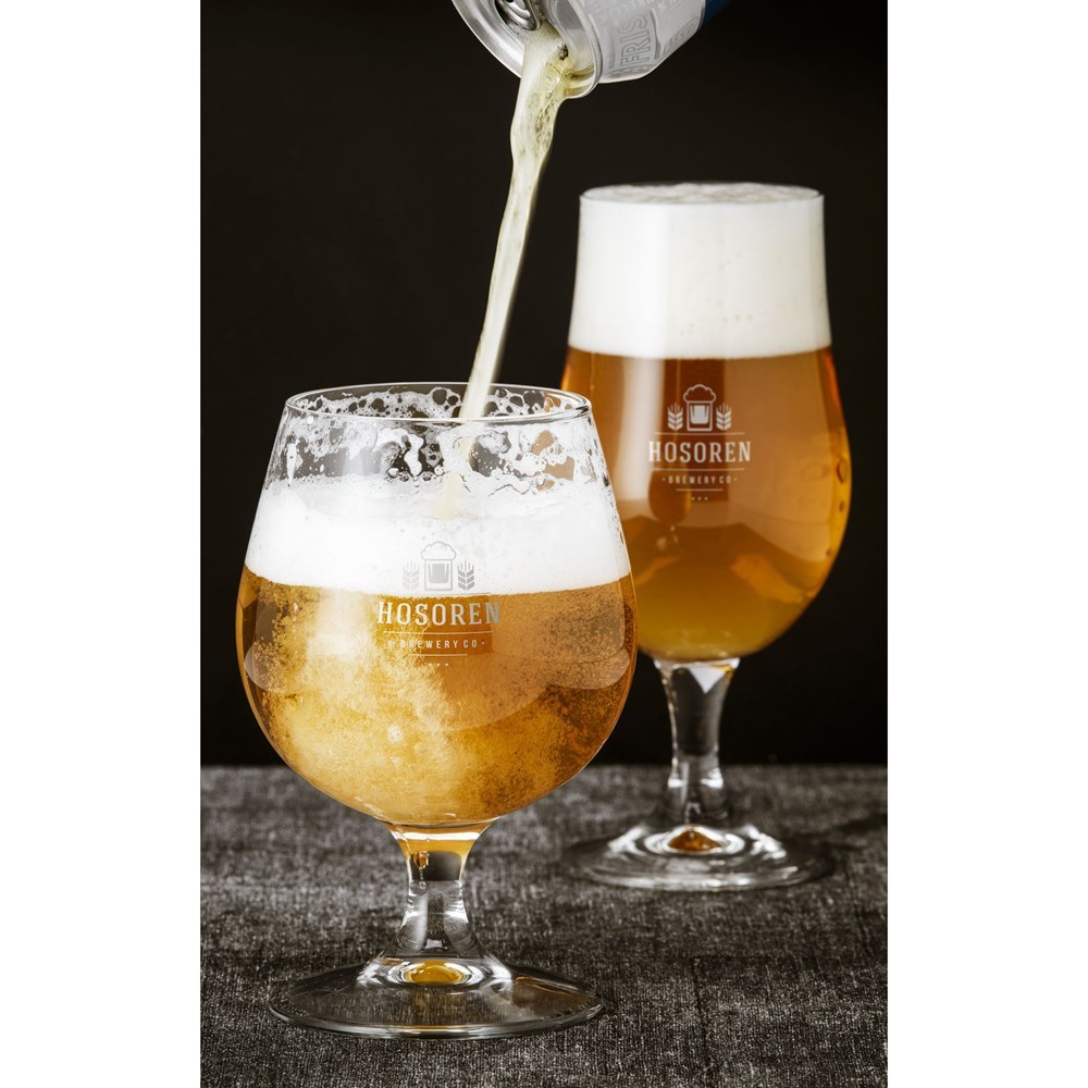 Bierglas op voet -  370 ml