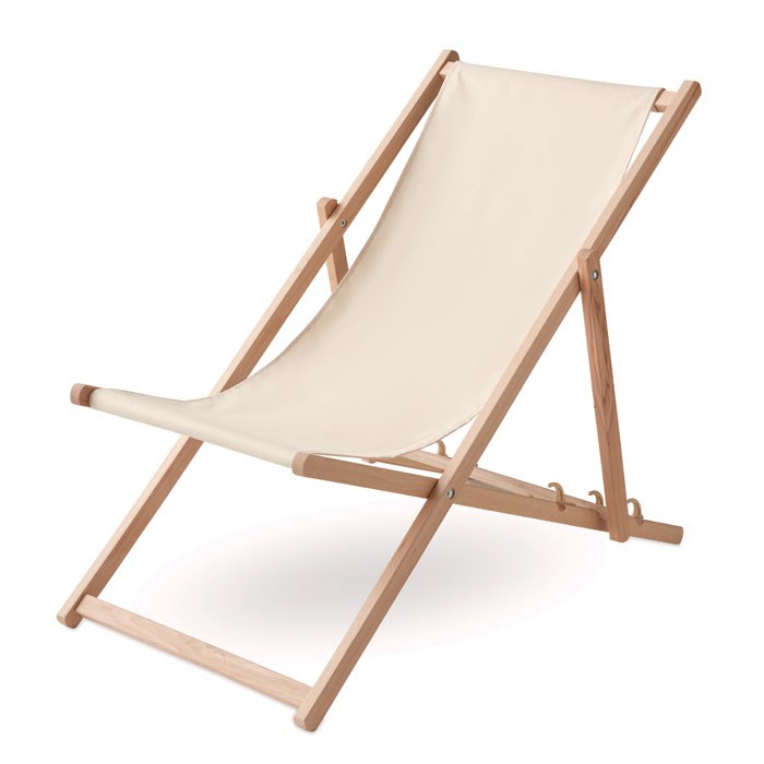 Strandstoel van hout - max. 120kg