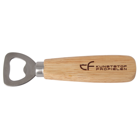 Flesopener houten handvat