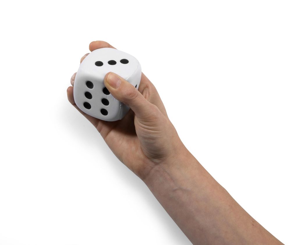 Stressbal Javier | Dobbelsteenvorm