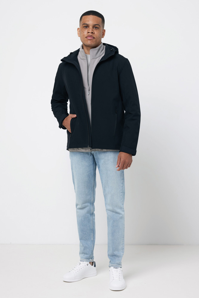 IQONIQ Makalu gerecycled polyester softshell jas