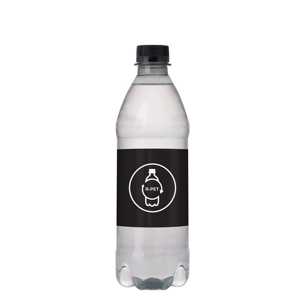 RPET waterflesje met draaidop - 500 ml