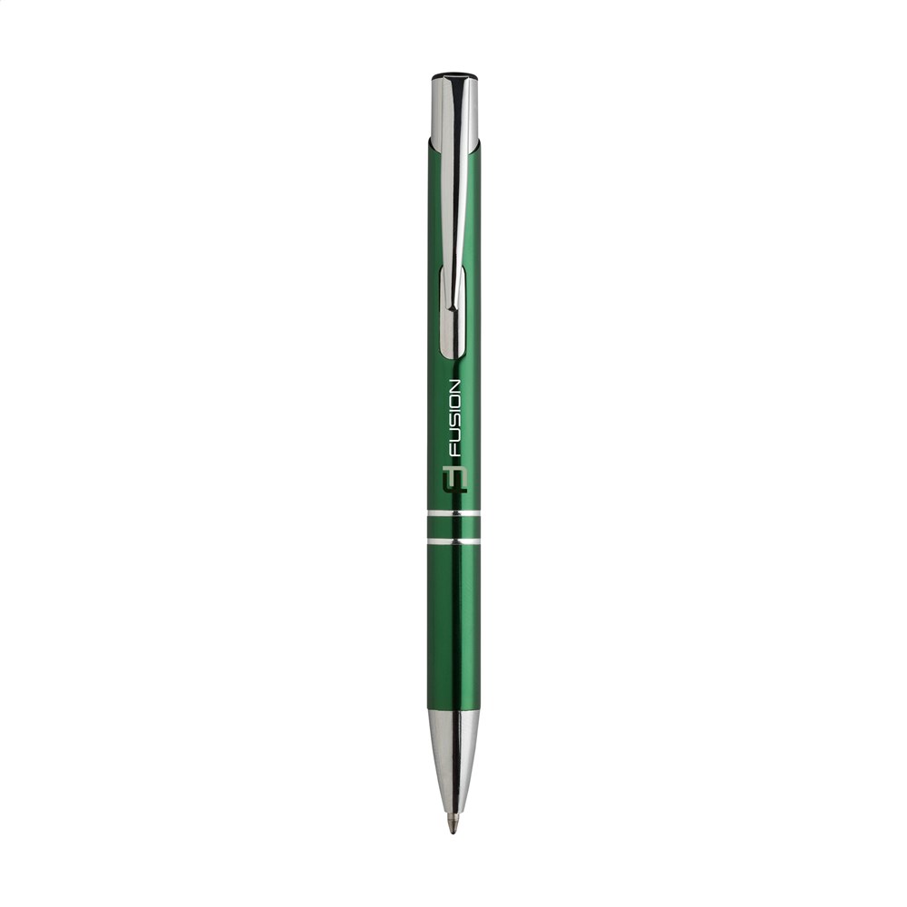 Glanzende aluminium balpen