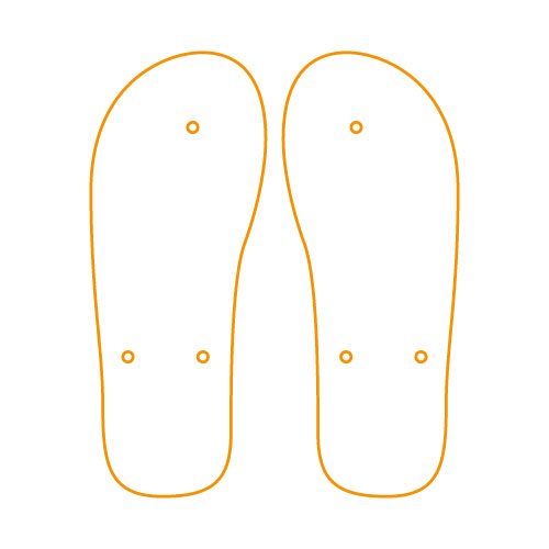Beide slippers