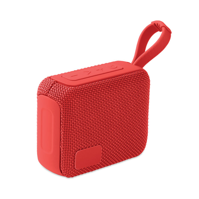 ABS Speaker met RPET-stof en ophangkoord