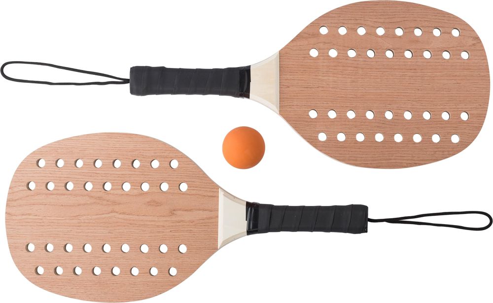 Tennis set van palissanderhout Sergio