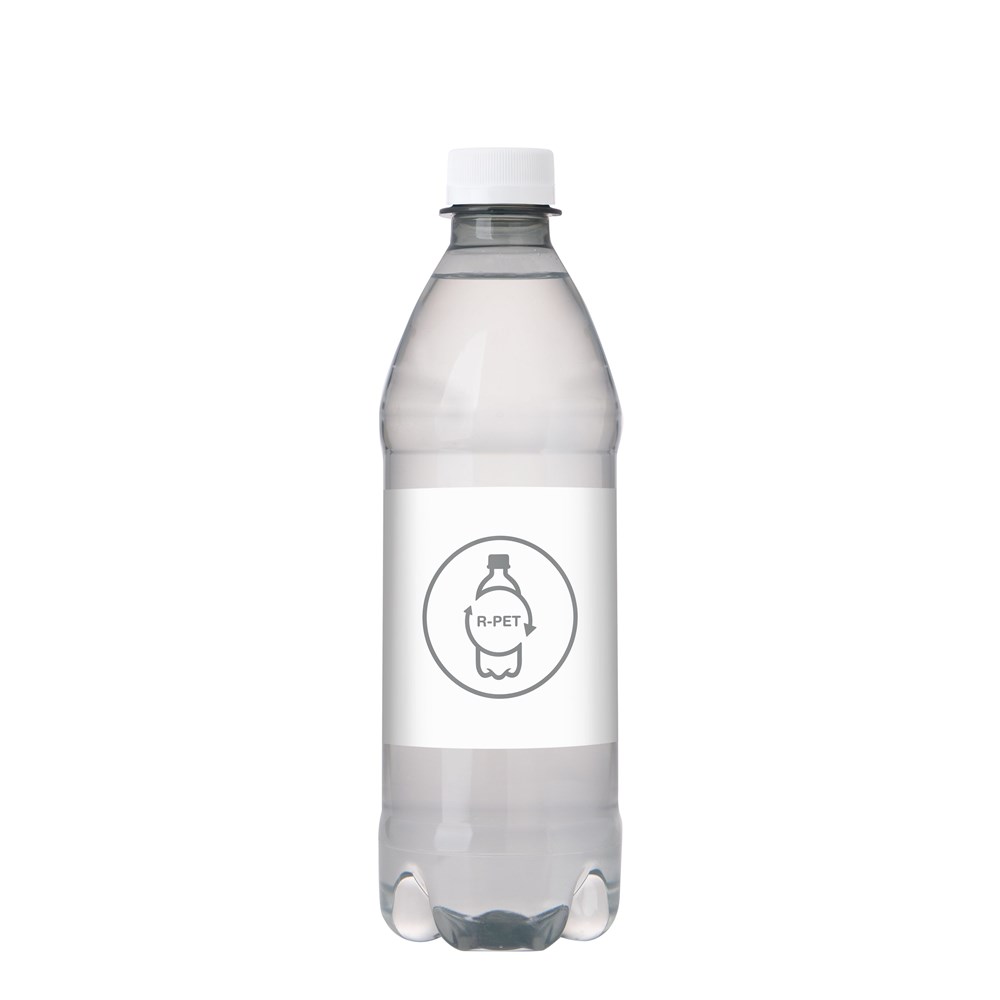 RPET waterflesje met draaidop - 500 ml