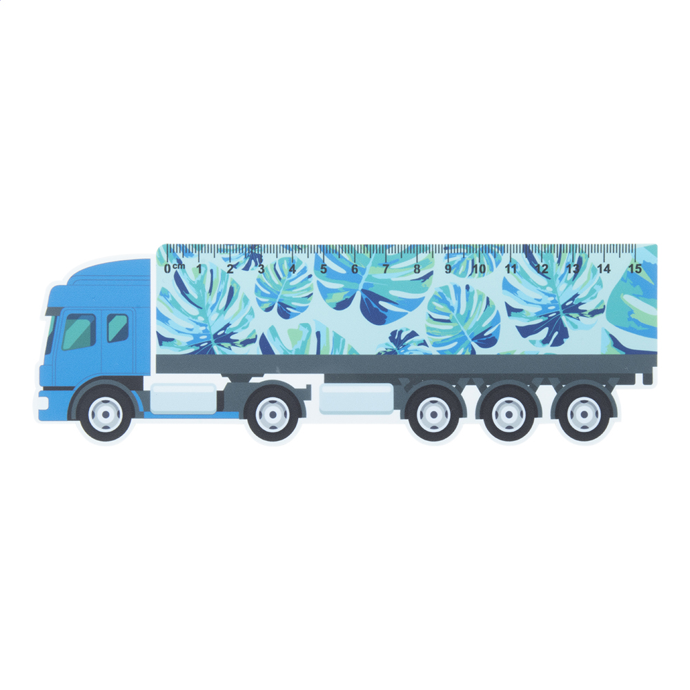 Trucker 15 - liniaal van 15 cm, vrachtwagen