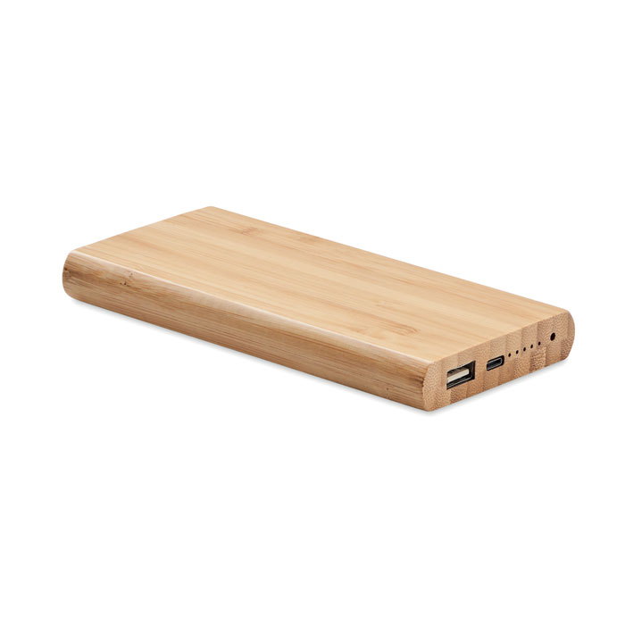 ARENA C - Bamboe powerbank 6000 mAh