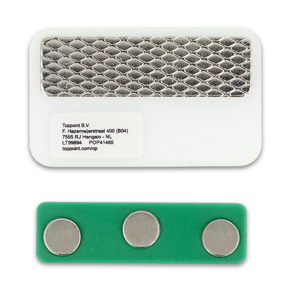 Naambord magneet 50x30mm