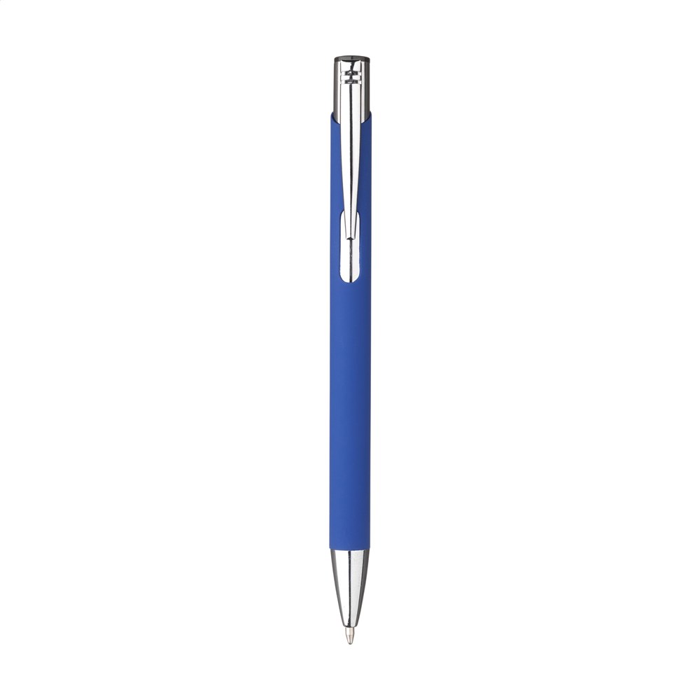 Aluminium balpen met rubberen afwerking