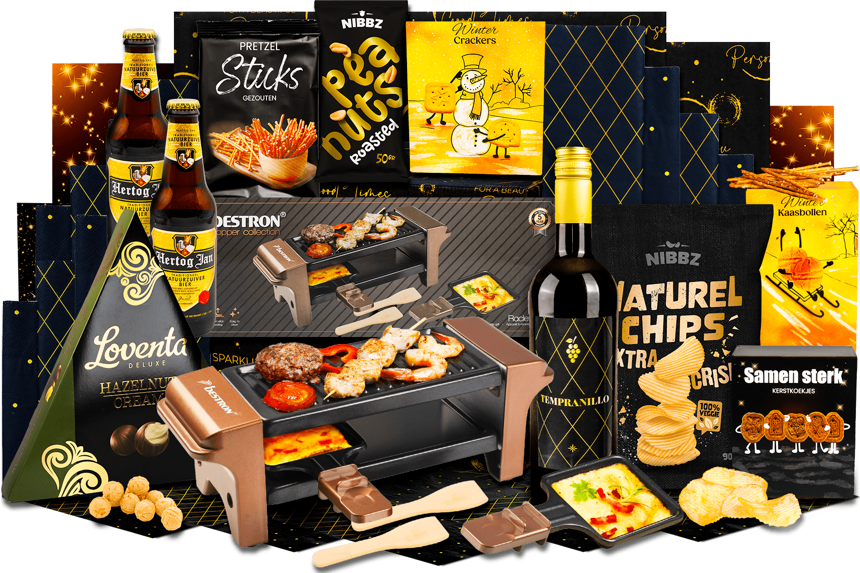 Kerstpakket - Leuke gourmetset