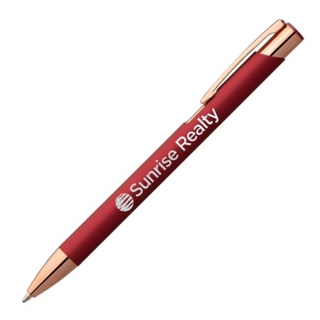 Soft touch balpen -  Rose Gold