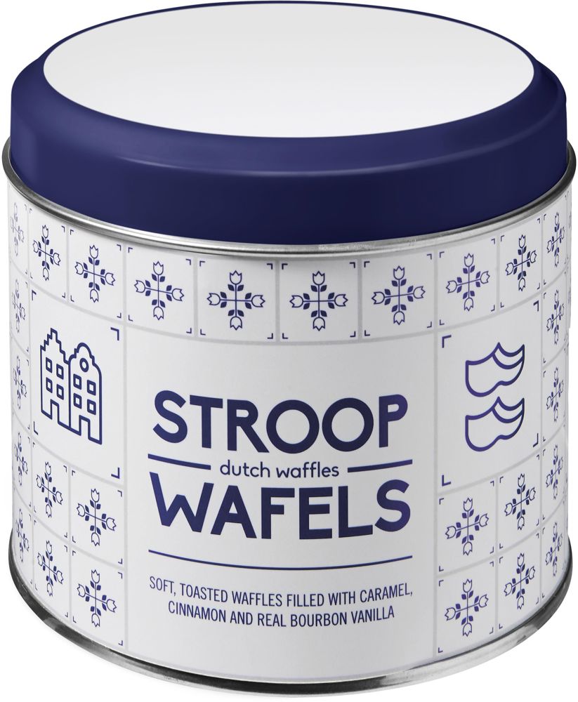 Blik inclusief stroopwafels William