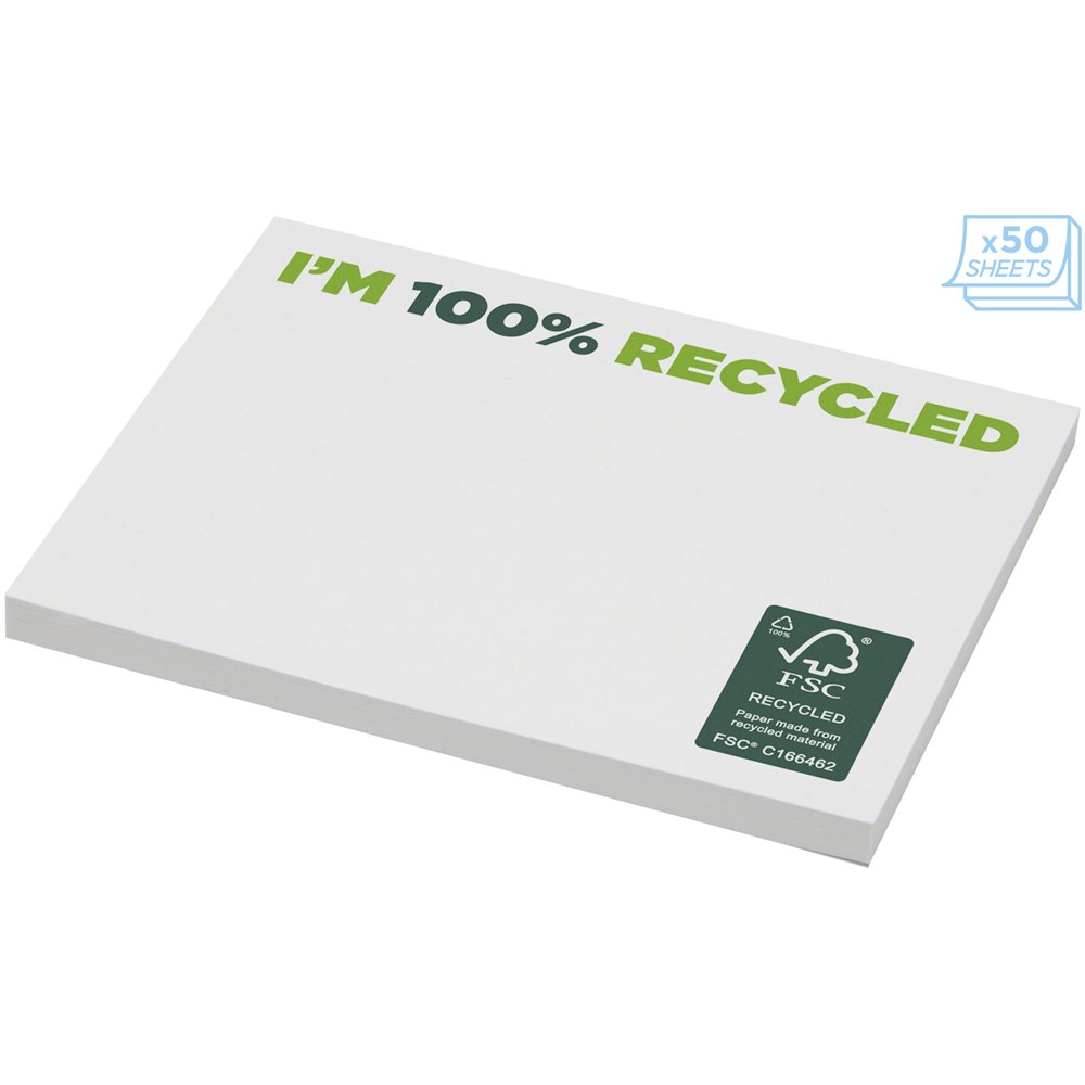 Sticky-Mate® gerecyclede sticky notes 100 x 75 mm