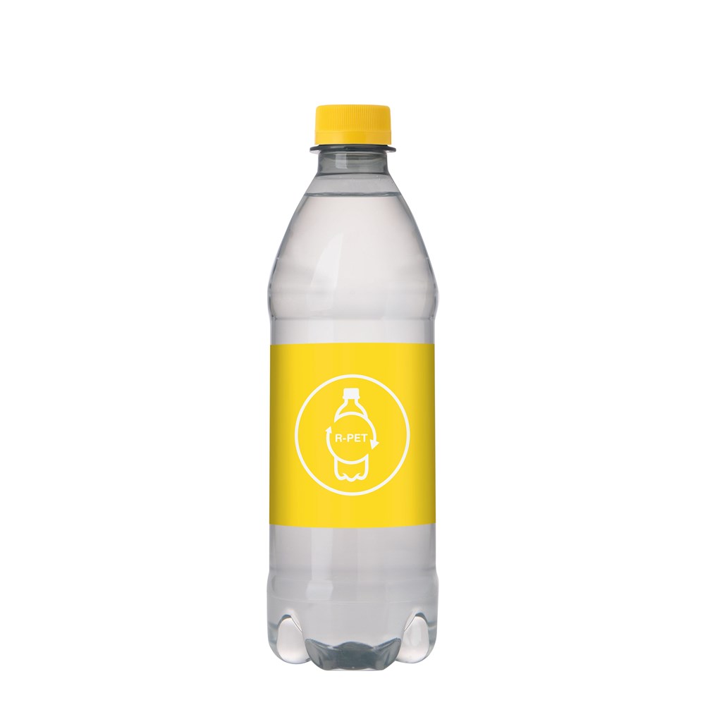 RPET waterflesje met draaidop - 500 ml