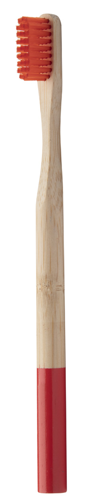 Bamboe tandenborstel met gekleurde accenten