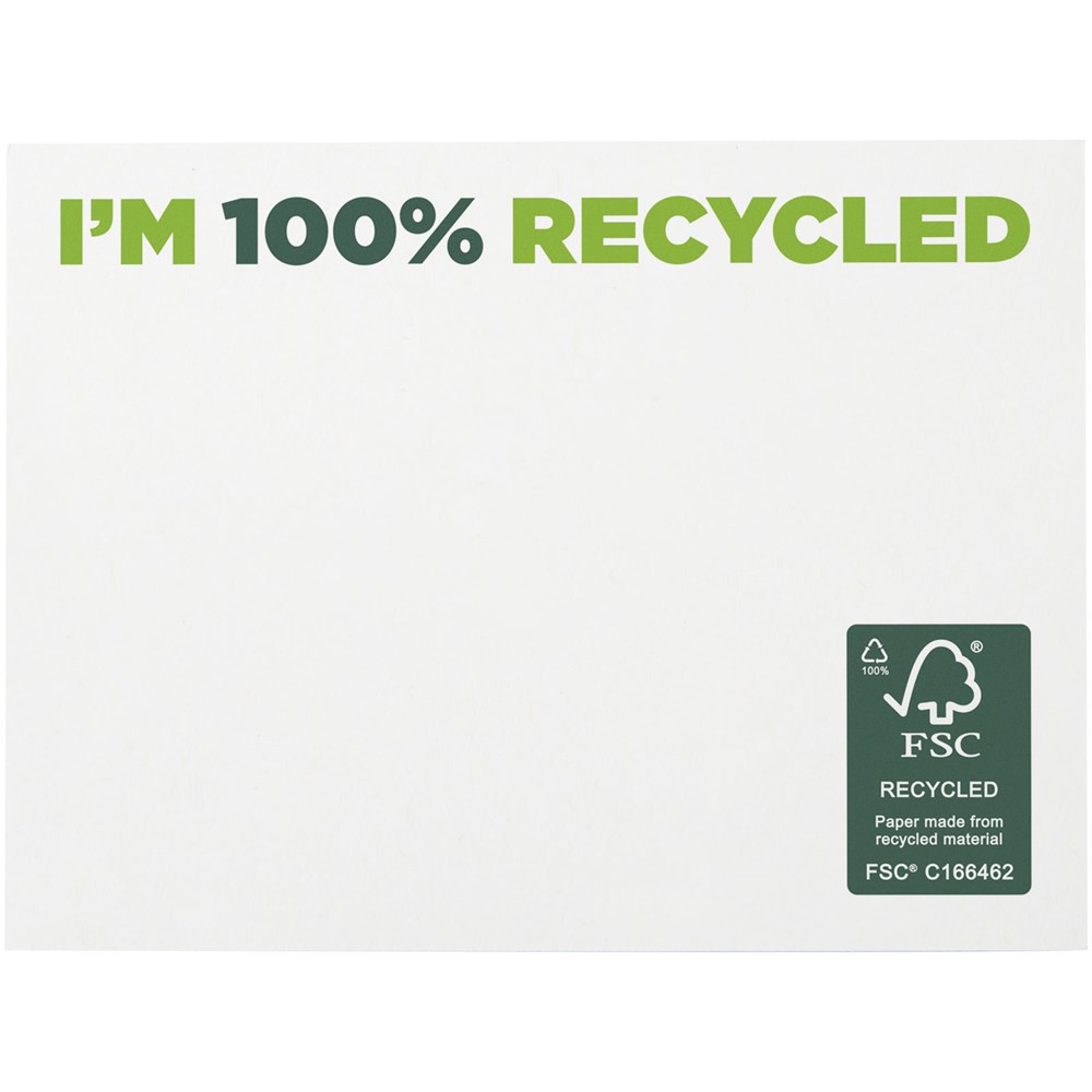 Sticky-Mate® gerecyclede sticky notes 100 x 75 mm