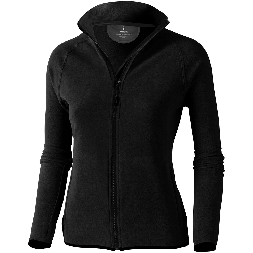 Fleece dames jas met ritssluiting