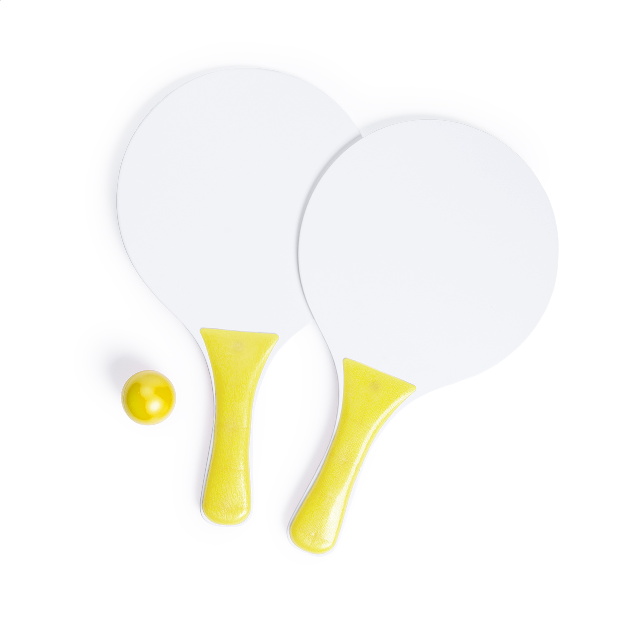 Beachball set met 2 rackets