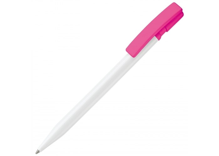 Balpen hardcolour met gekleurde clip