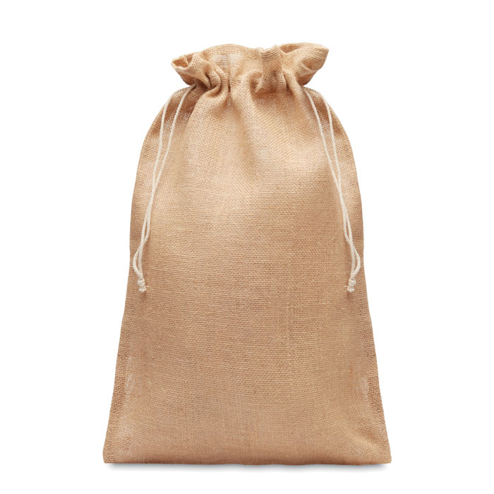 JUTE LARGE - Jute geschenkzak large 30x47 cm