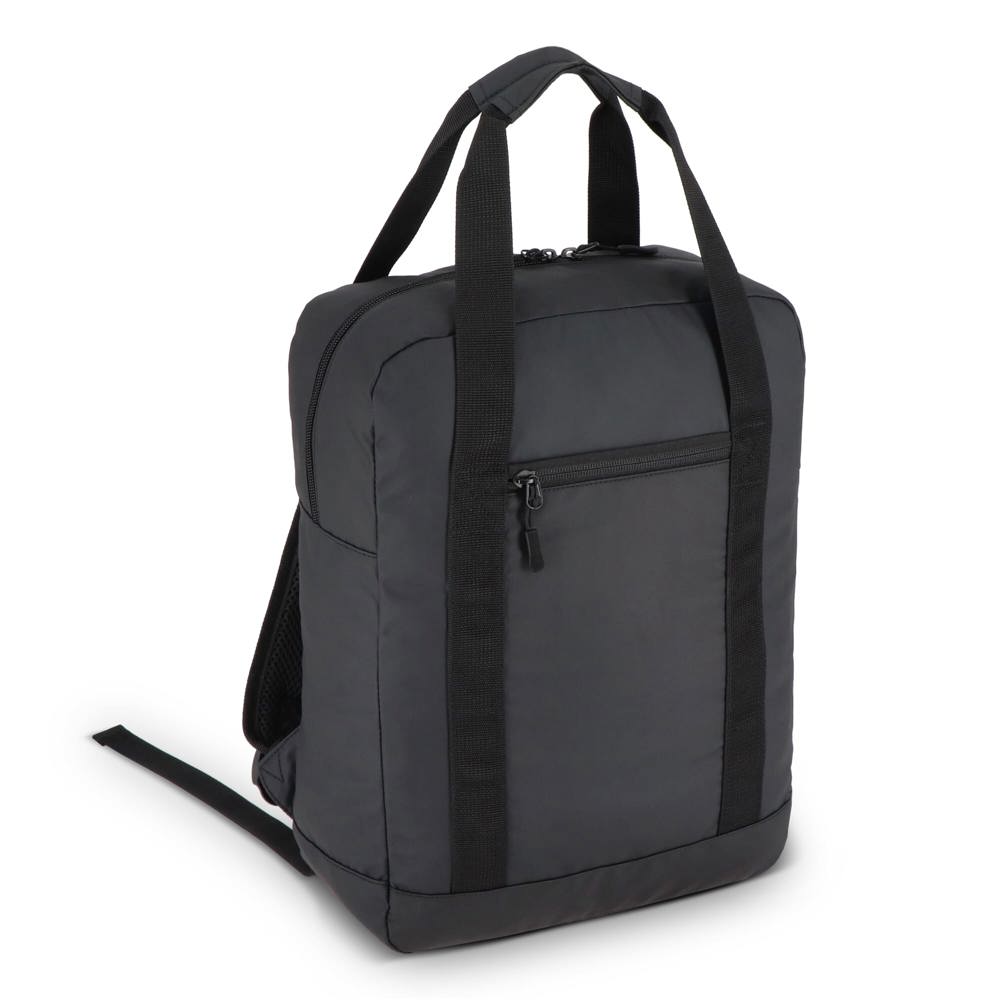 PU gecoate 600D gerecycled PET rugzak 27.5 x 12 x 37.5 cm 12 L