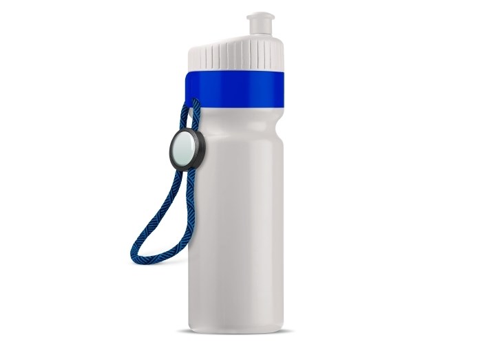 Bidon met rand en koord - 750 ml Bidon met rand en koord - 750 ml