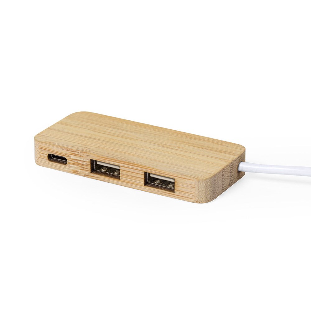 Bamboe USB Hub 