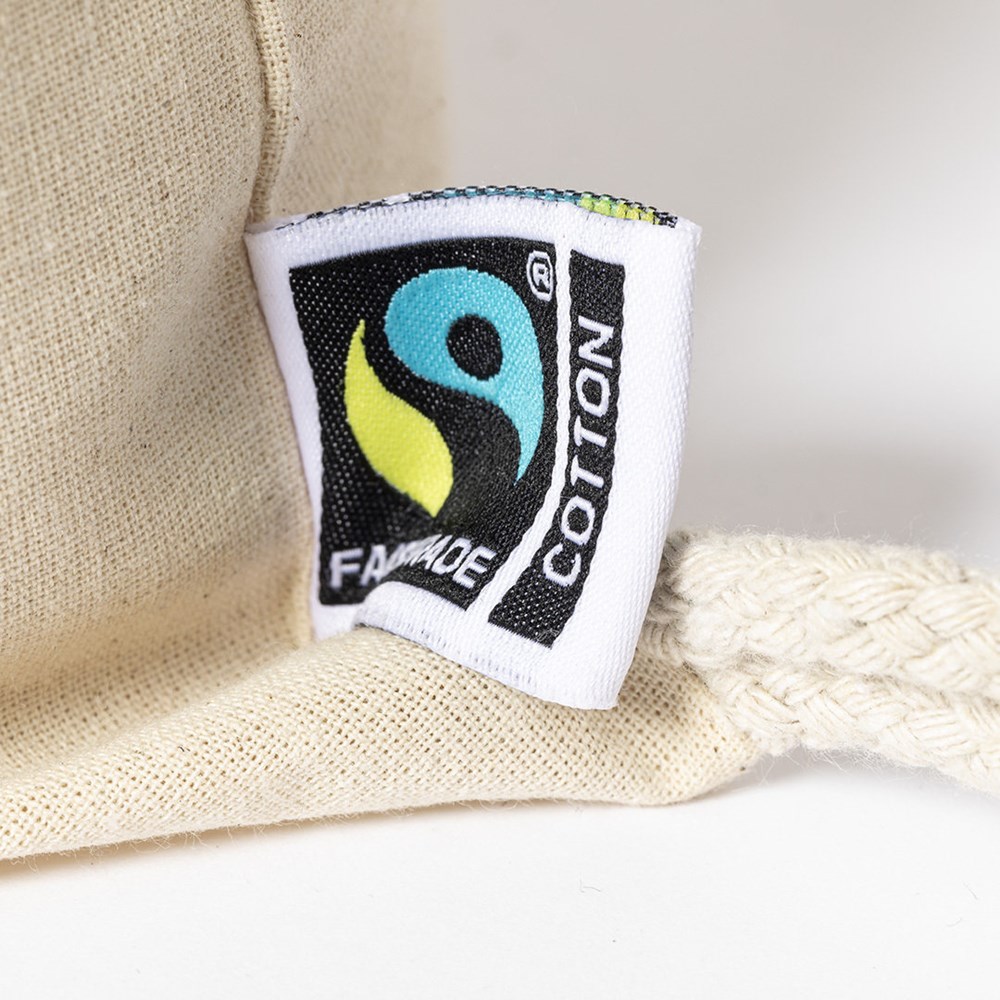 Rugzakje met trekkoord - 180 gr/m2 | Fairtrade