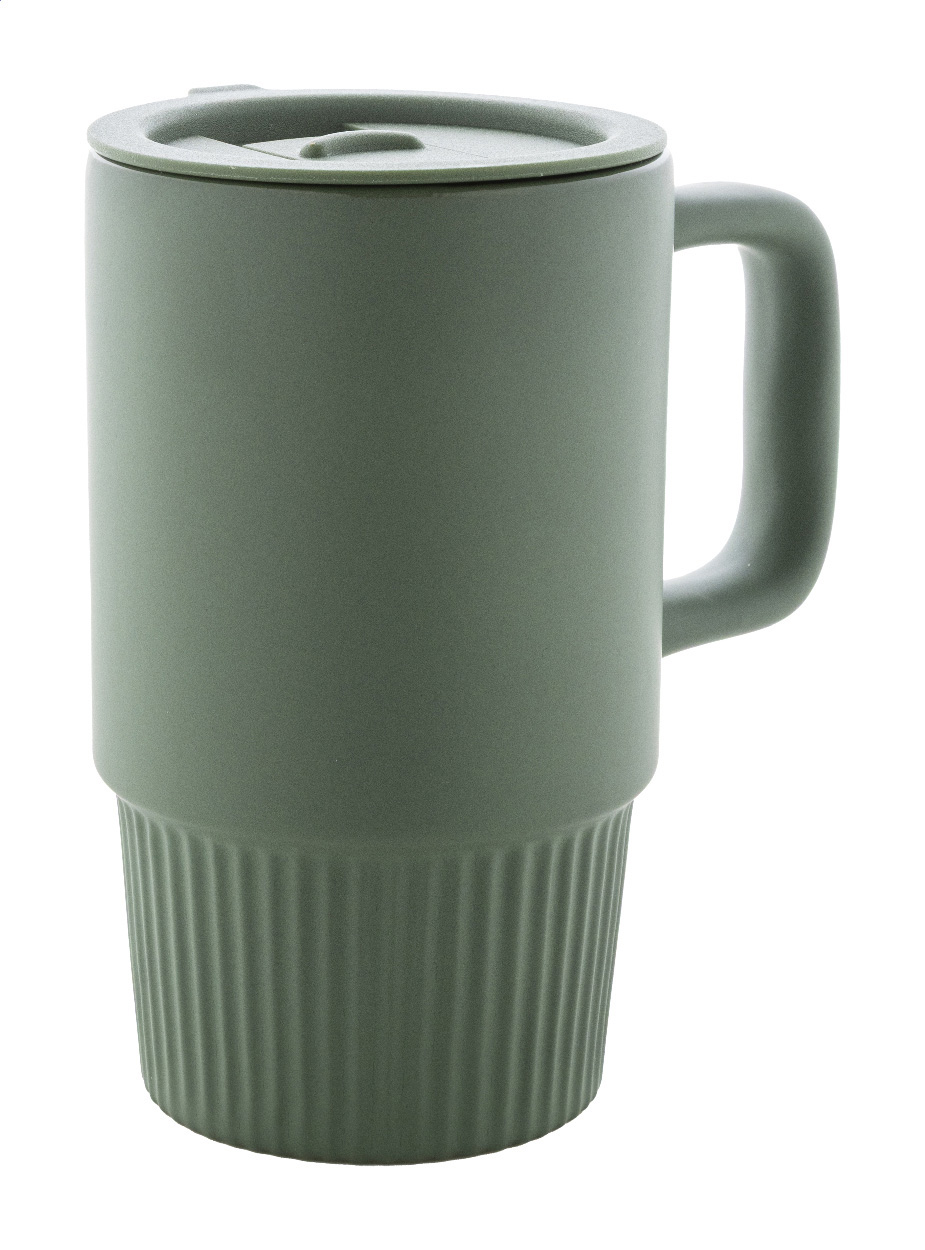 Keramische reismok met matte afwerking - 420 ml