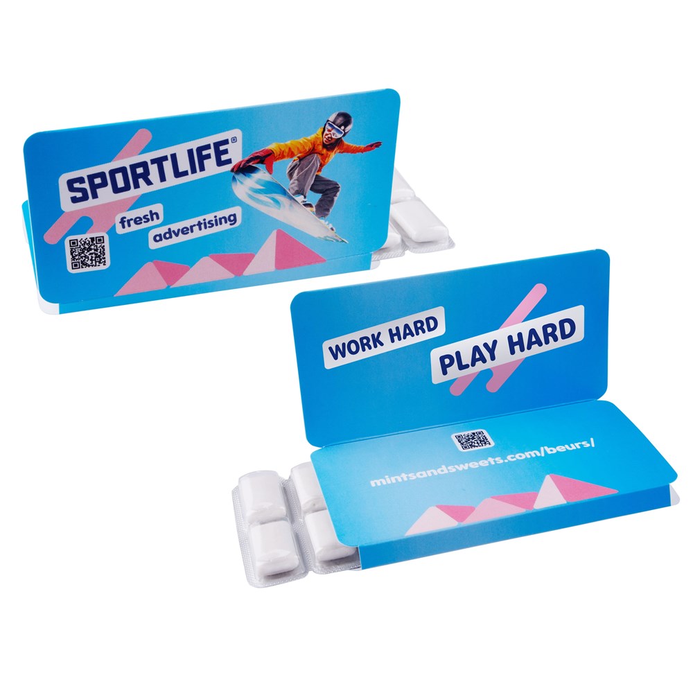 Sportlife blister met flap - 12 stuks