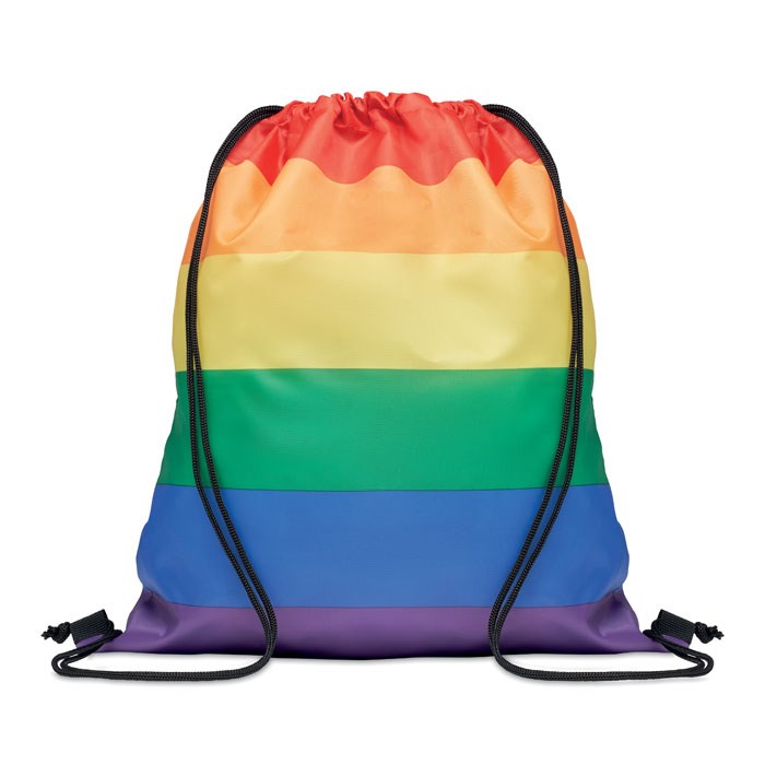 Regenboog rugzakje - 210D
