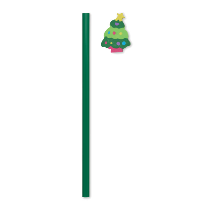 Kerstpotlood met gum