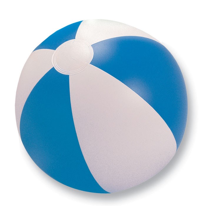 Opblaasbare strandballen met gekleurde panelen - Ø23,5cm