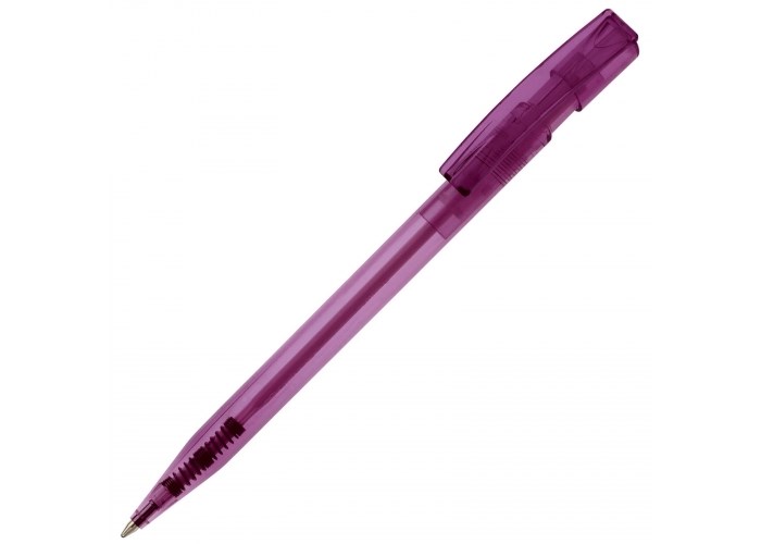 Transparante balpen - Blauwschrijvend