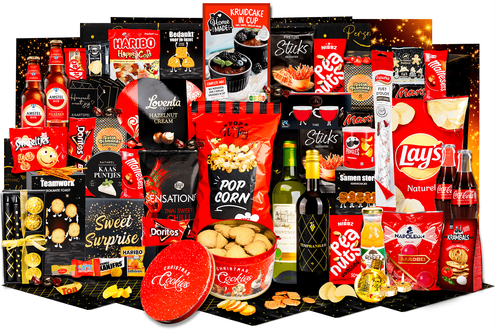Kerstpakket - Bekende merken XXL