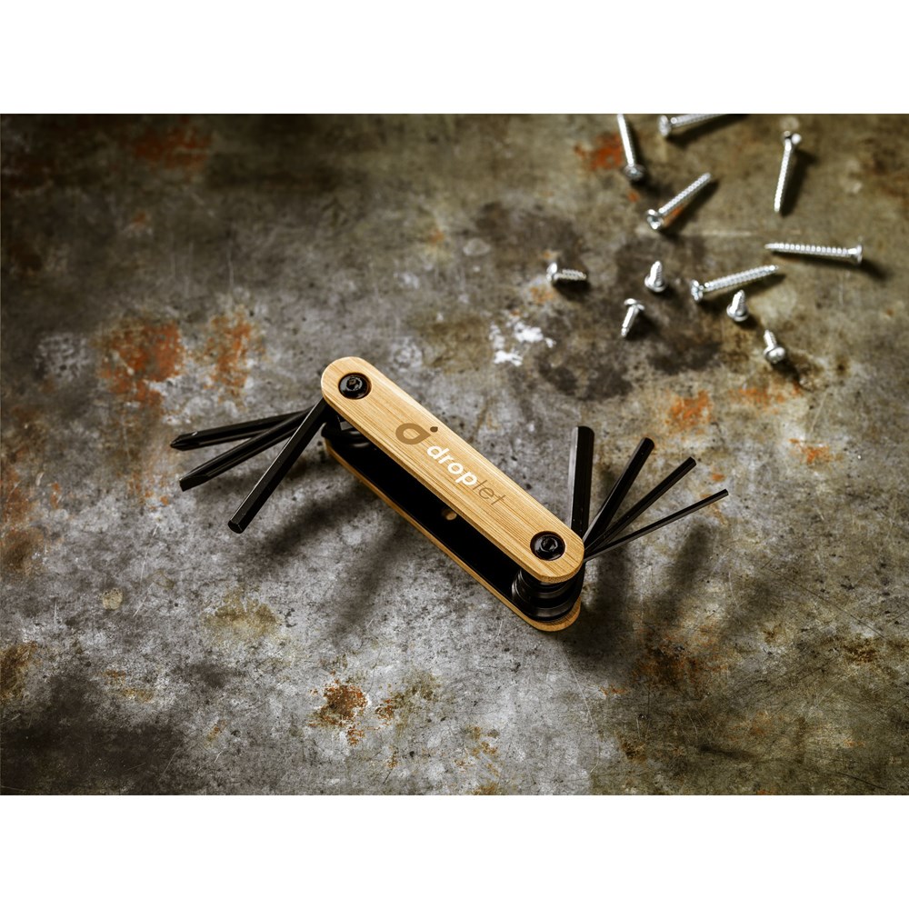 Bamboe multitool - 7delig