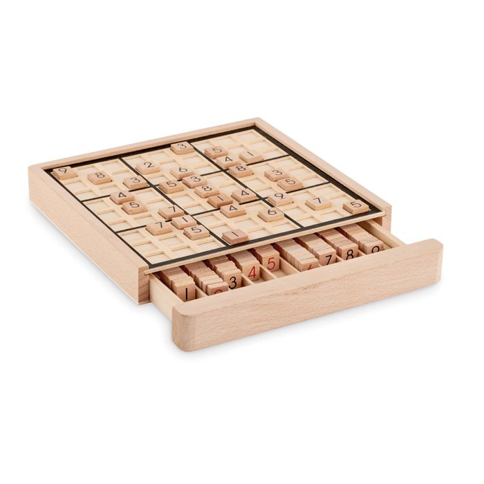 Luxe houten sudoku bord