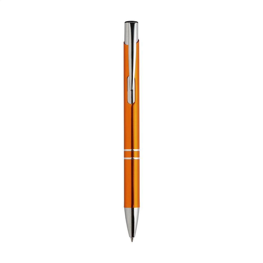 Glanzende aluminium balpen