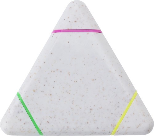 Markeerstift van tarwestro - driehoek