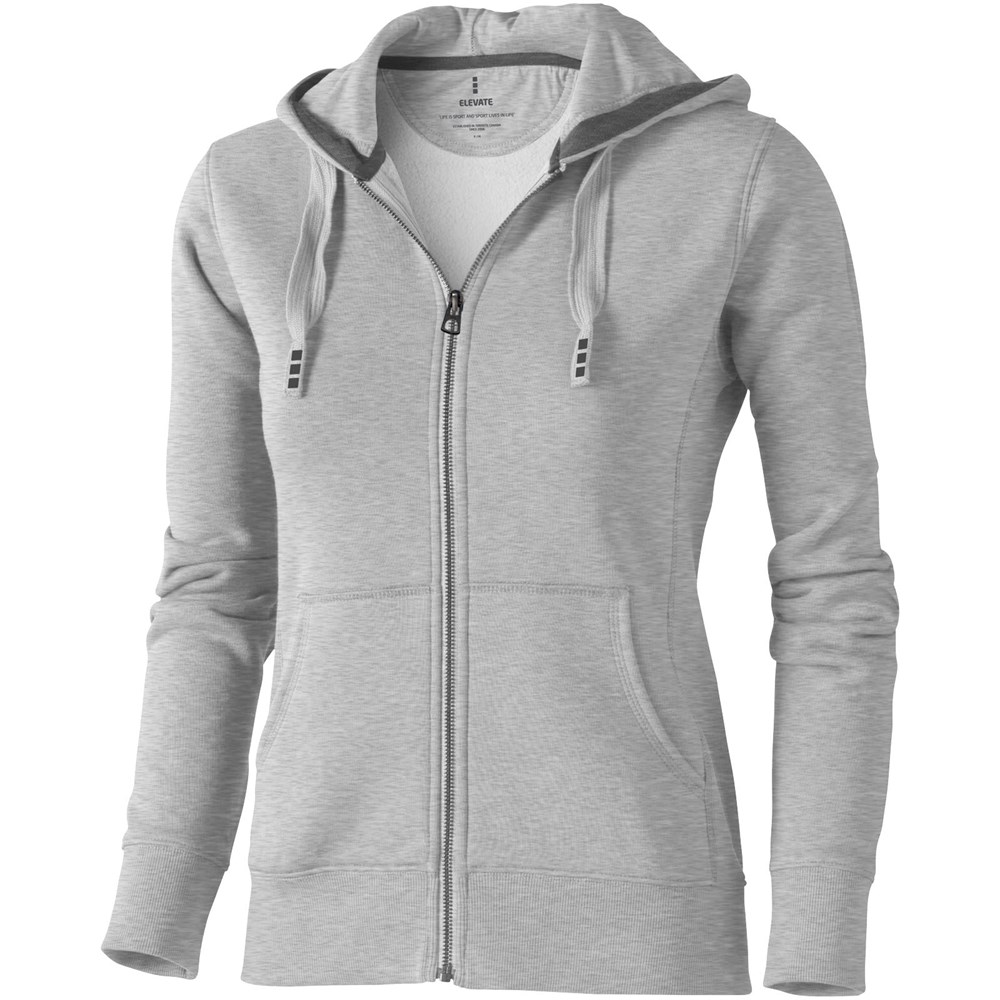 Dames hoodie met ritssluiting