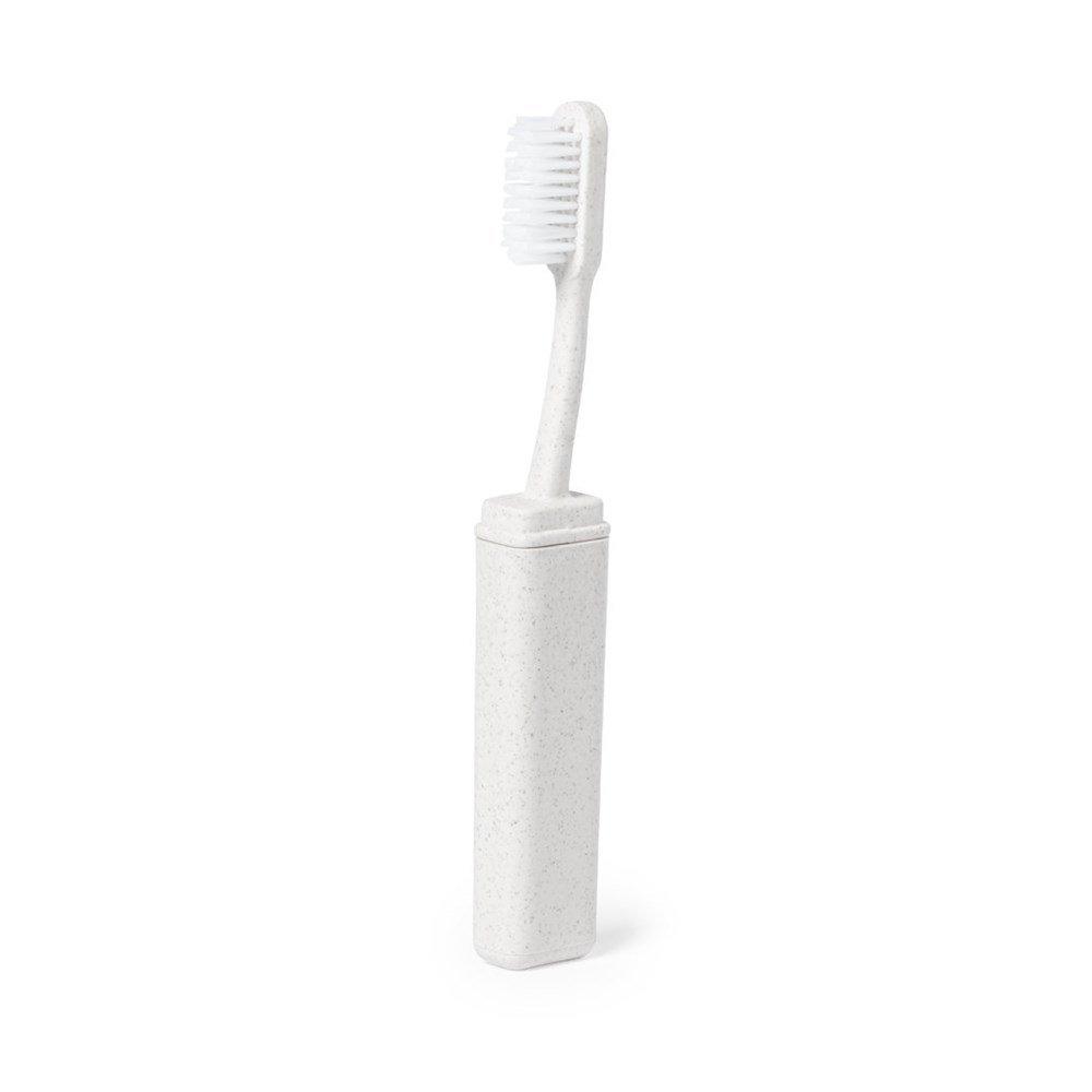 Opvouwbare tandenborstel van tarwestro