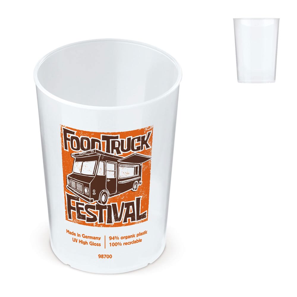 Ecologische cup biomateriaal - 250ml