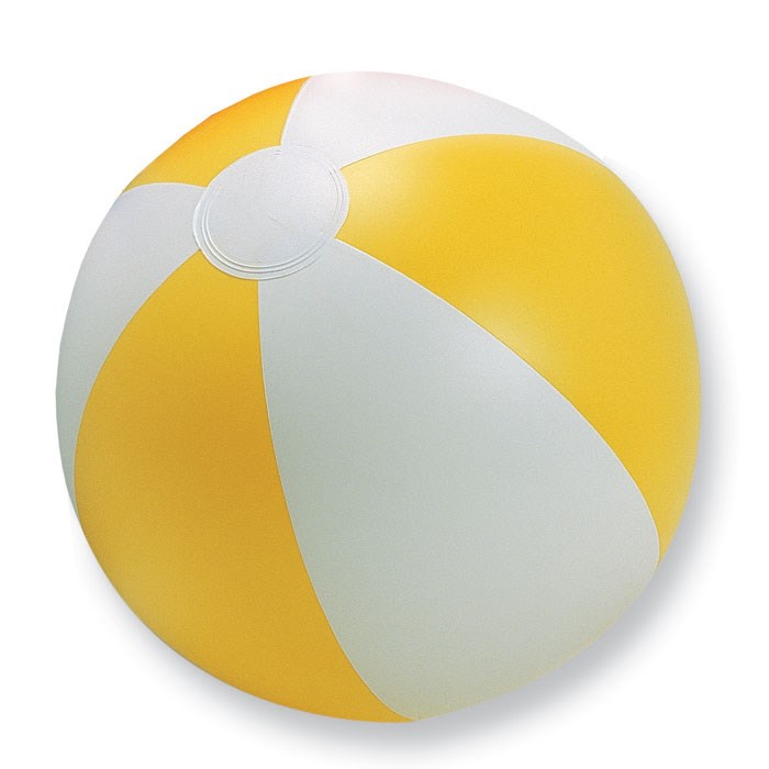 Opblaasbare strandballen met gekleurde panelen - Ø23,5cm